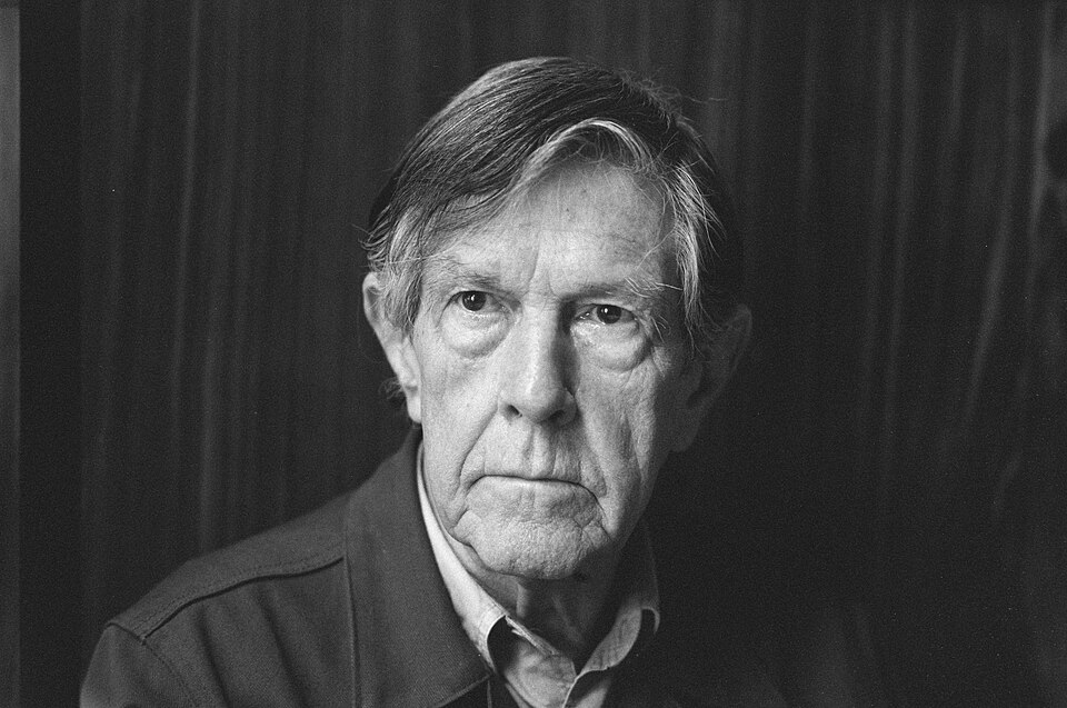 Portrait of John Cage in 1988